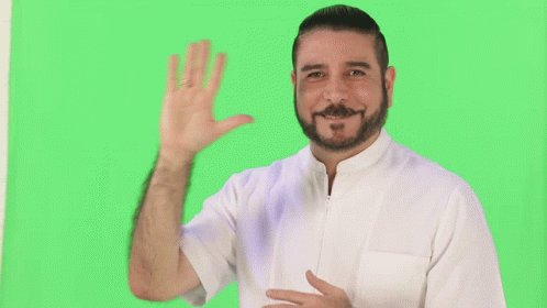 Saludos Gracias GIF