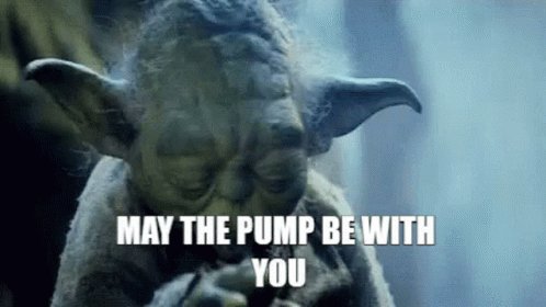 May The Pump Be With You GIF