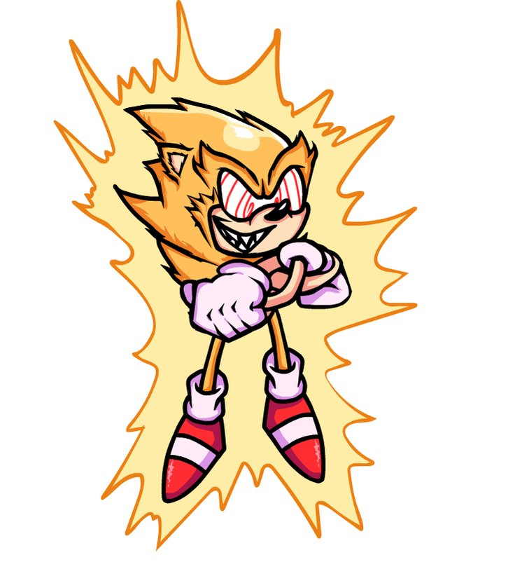 Emil-Inze on X: Emil's Sonic costume + Fleetway Sonic = Fleetway