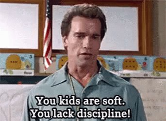 You Kids Are Soft. You Lack Discipline! GIF