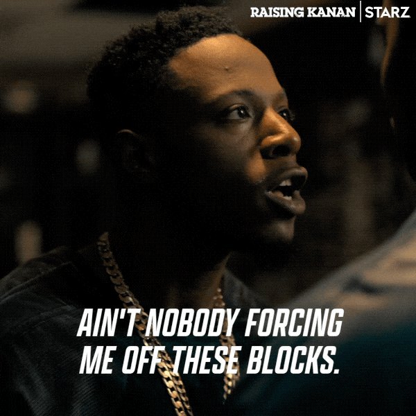 Raising Kanan on Twitter "Worrell should know 'Nique ain't no quitter 💯 RaisingKanan"