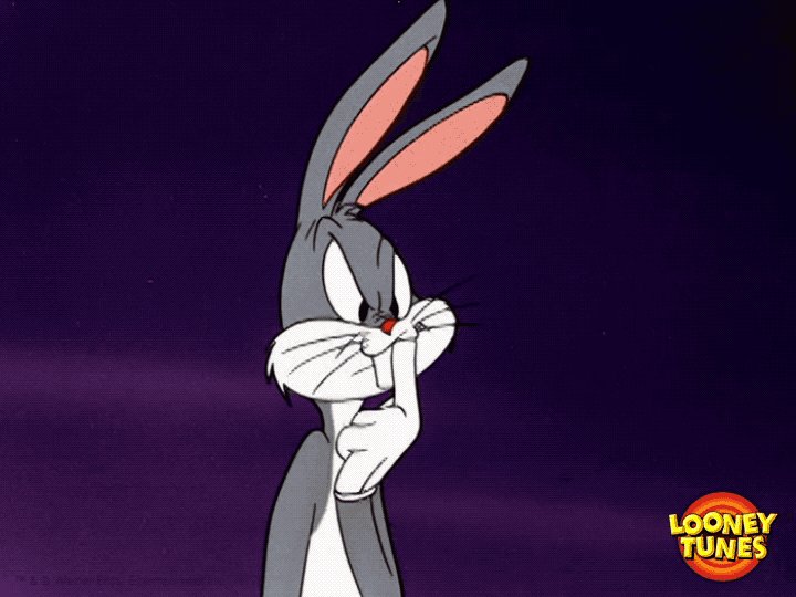 confused bugs bunny GIF by ...