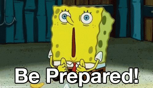 Be Prepared Spongebob GIF