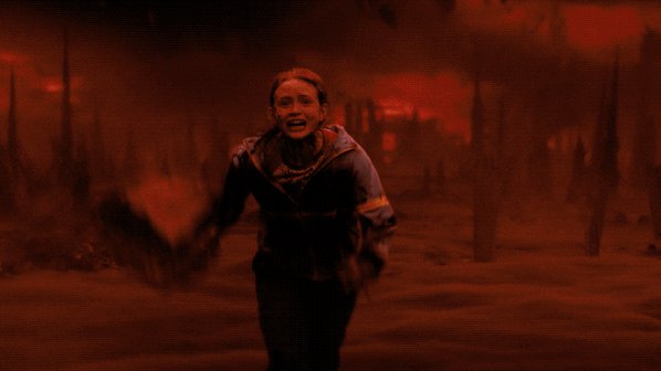 Running Away Stranger Things GIF by NETFLIX