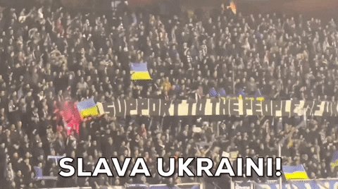 Ukraine Slava Ukraini GIF by GIPHY News
