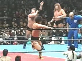 Happy birthday to Stan Hansen.

That lariat is unmatched 