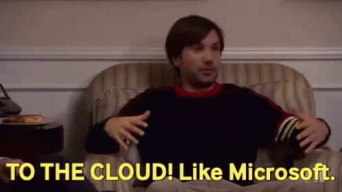 To The Cloud Jon Lajoie GIF