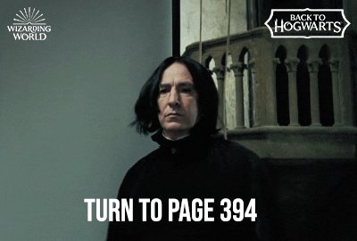 Severus Snape School GIF by...