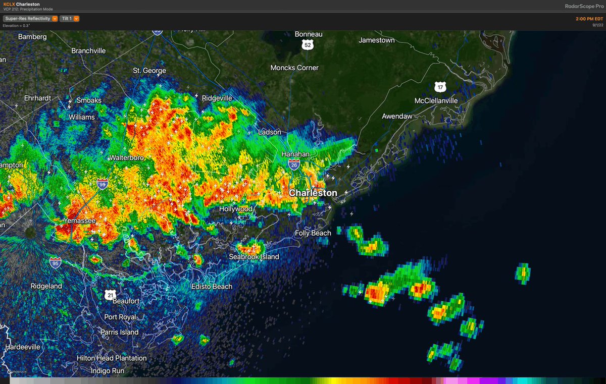 Charleston Weather on Twitter "Even heavier rain is developing in western Charleston County