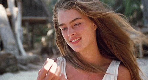 Brooke Shields Blue Lagoon GIF