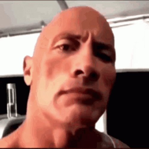 The Rock's Eyebrow Raise