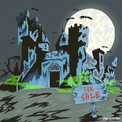 Is it too much to ask for a spooky horror castle, where I can live in happiness and mind my business