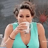 Spit Take Drink GIF