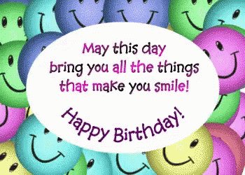    Happy birthday     