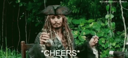 Cheers Pirates Of The Caribbean GIF