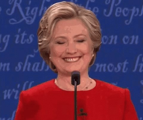 Hillary Clinton Shaq GIF