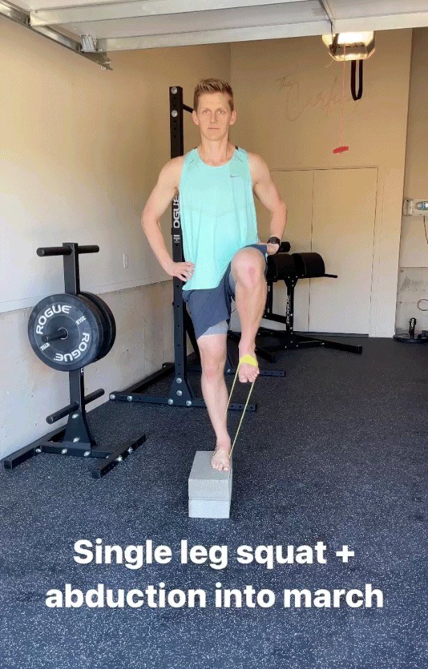 Single leg march sale