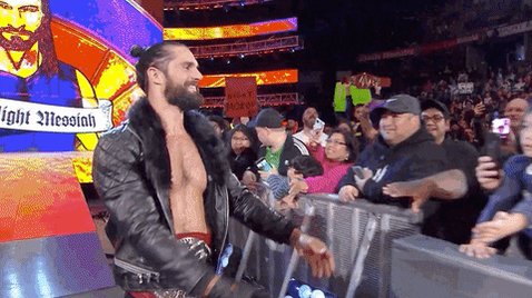 Seth Rollins Reaction GIF b...