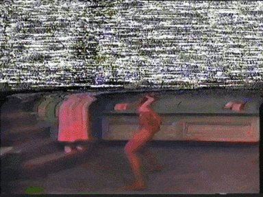 peter pan glitch GIF by Please Rewind