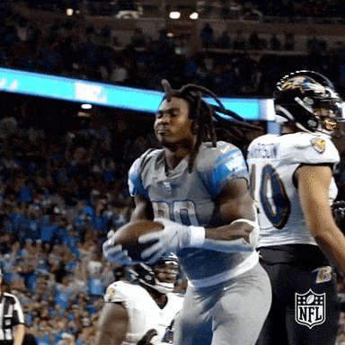 Flexing Detroit Lions GIF by NFL