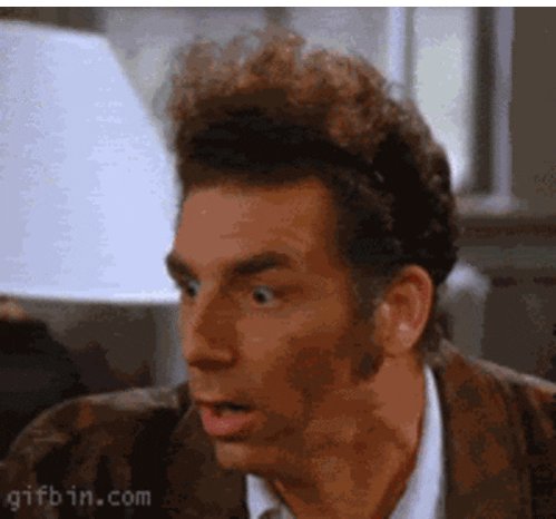 Surprise Seinfeld GIF