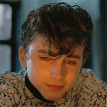 Crying Elio GIF