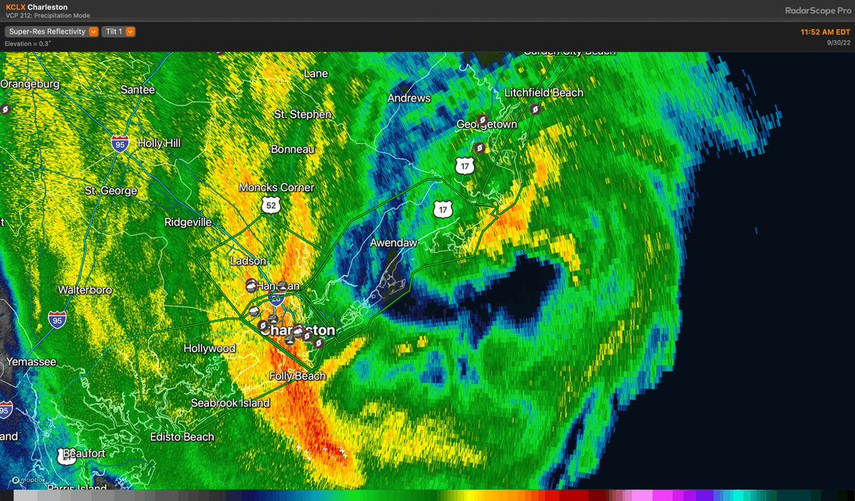 Charleston Weather on Twitter "Cooler shelf waters likely causing the