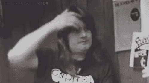 Ozzy Osbourne Scratch Head GIF