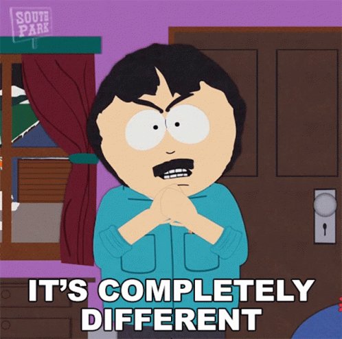 Its Completely Different Ra...