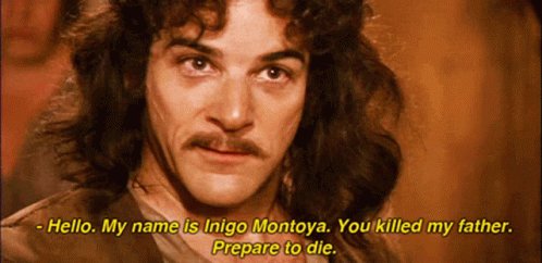 Inigo Montoya You Killed My...