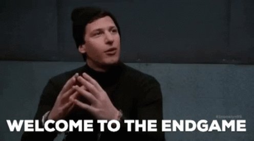 The End Game Welcome To The End Game GIF