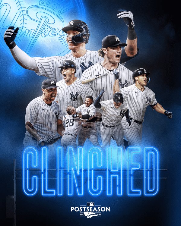 New York Yankees on X: Postseason Baseball, confirmed. #RepBX   / X