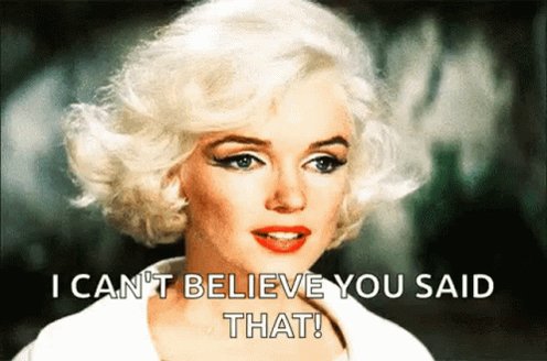 Sassy Marilyn Monroe GIF