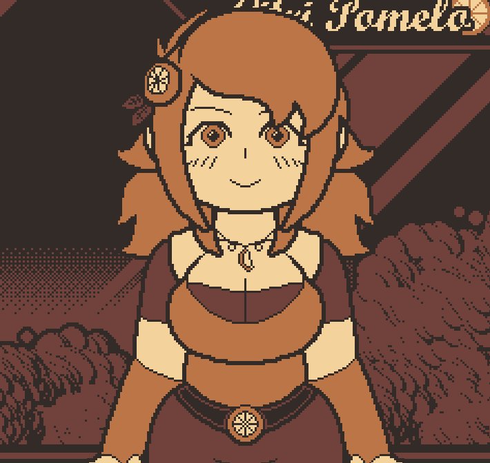 al pal on Twitter "meet Citri Pomelo, the zestiest vtuber on the block