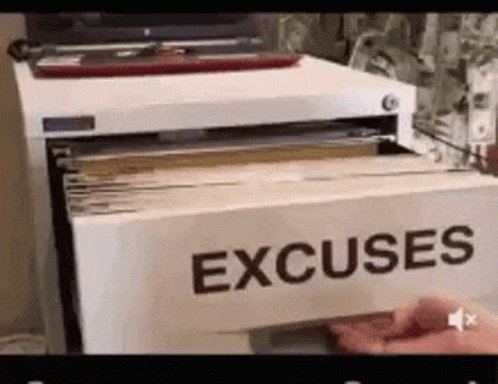 Excuse File Excuses GIF