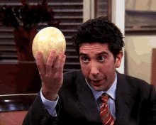 Ross Geller Egg GIF