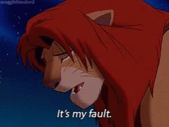Lion King Its My Fault GIF
