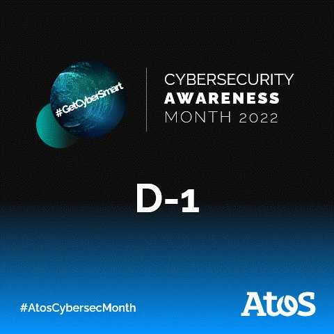 [#AtosCyberSecMonth] D-10 🍁 🍂 October is #cybersecurityawarenessmonth! We have...