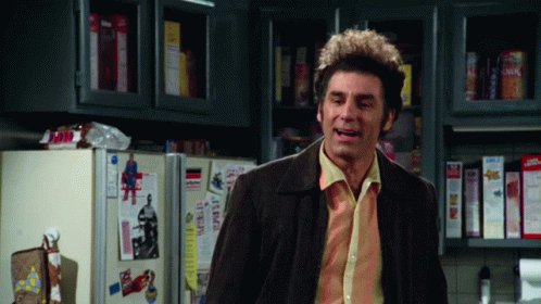 Cat Seinfeld GIF