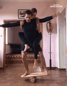 Balance People Are Awesome GIF