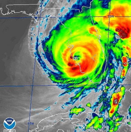 NWS Miami on Twitter: "9/28 at 5pm - Hurricane #Ian made landfall