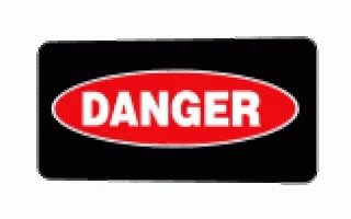 Danger Sign GIF