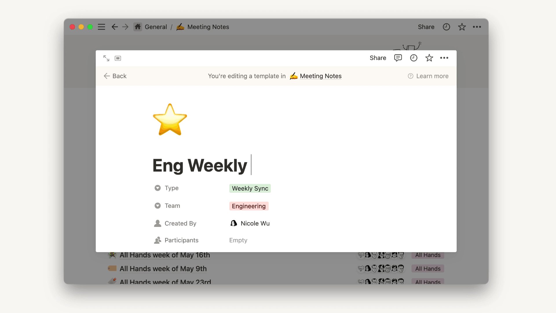 Notion on Twitter: "Dynamic mentions like @-today, @-now, or @-me are