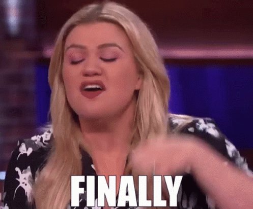 Kellyclarkson Finally GIF