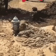 Hydrant Mud GIF