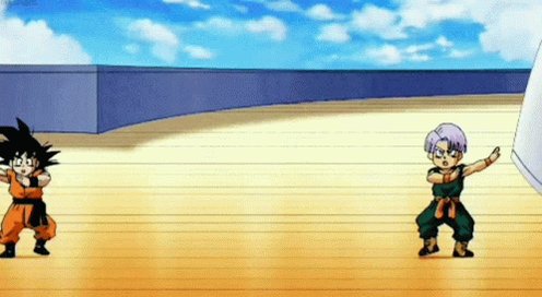 Gotenks Fusion GIF