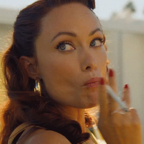 Smoking Mary GIF