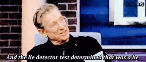 Lie Detector Maury GIF