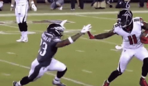 Julio Jones Stiff Arm GIF