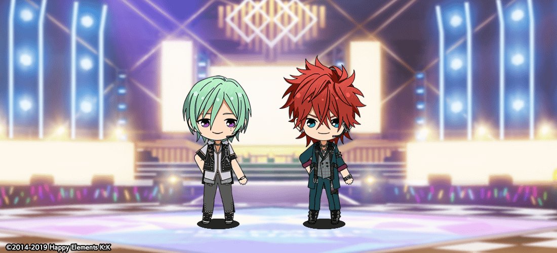 2/2)【スカウト情報】 ⭐5 天城 燐音と⭐4 風早 巽のカードには、新